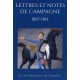 Lettres et notes de campagne du chef d’escadron de Nadaillac (1807-1814)